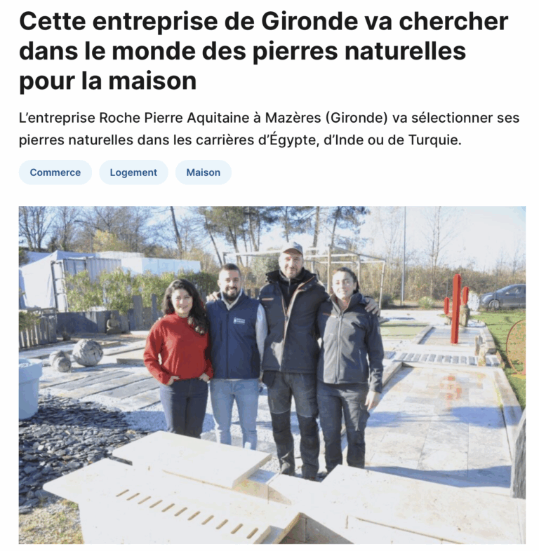 Notre parution dans le républicain